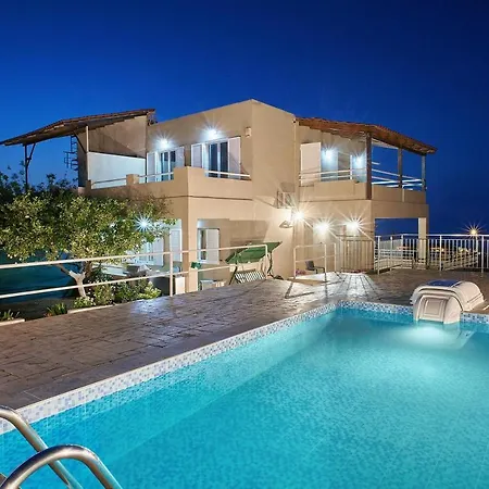 Top View Villa Tria Monastiria Exterior photo